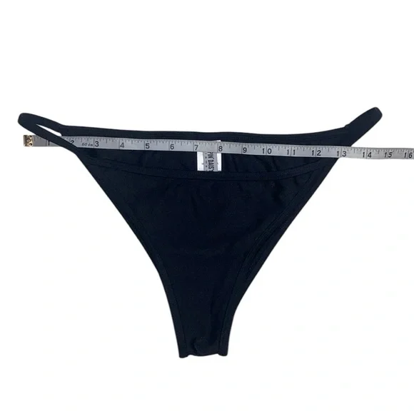 Dippin’ Daisy’s Black Cheeky Swim Bottom, Size XL - Picture 10 of 11